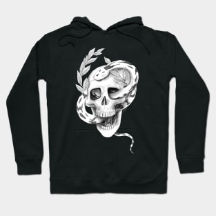 Skull and snake Hoodie